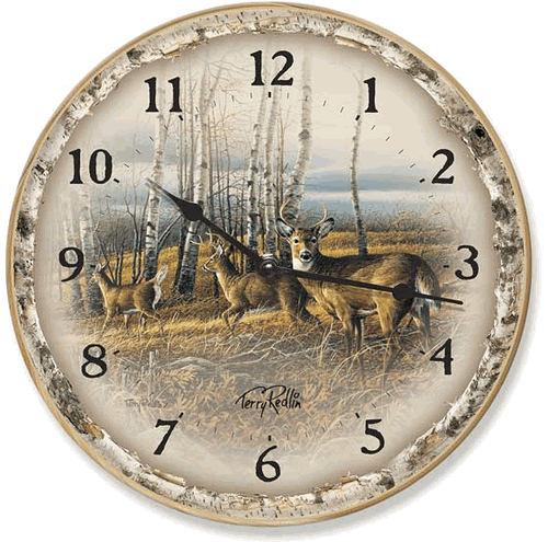Terry Redlin Wall Clocks